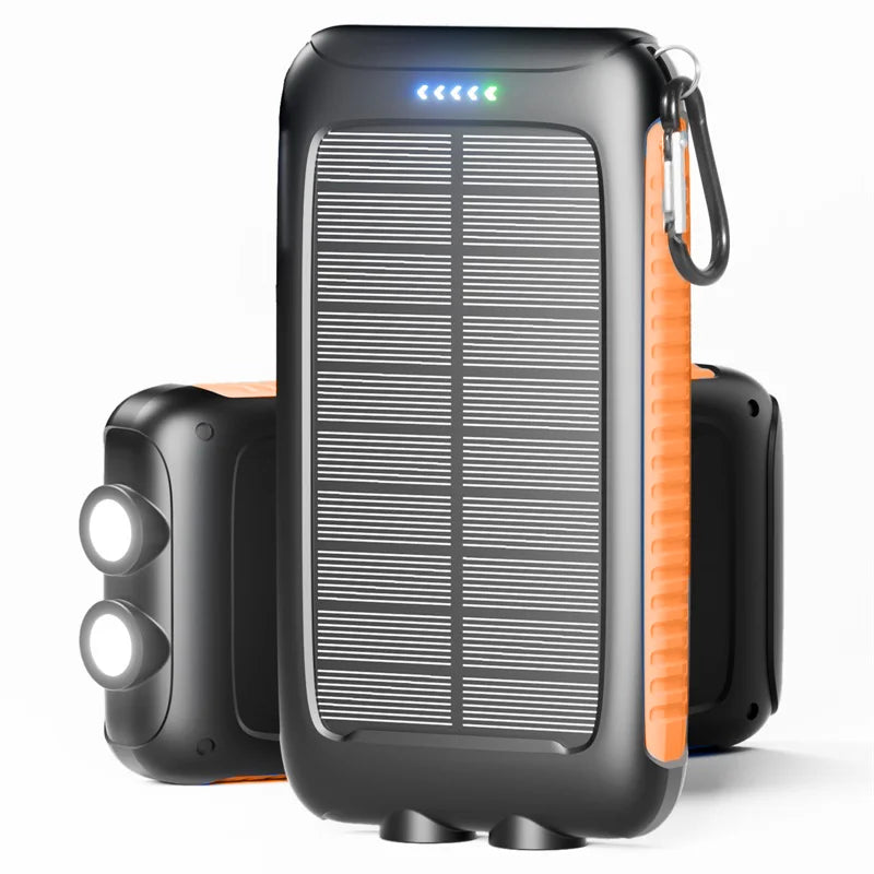 Solar Power Bank Portable Charger for Outdoor Adventures