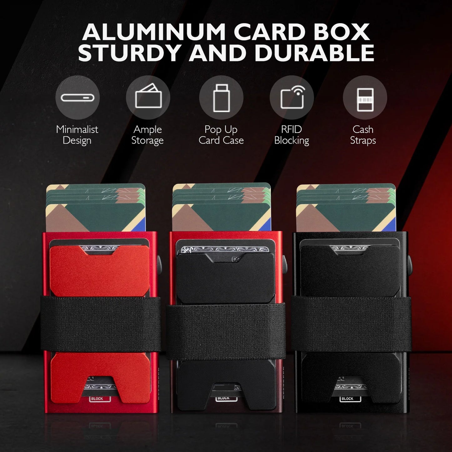Slim Pop Wallet RFID-blocker Card Holder by IWANTIT
