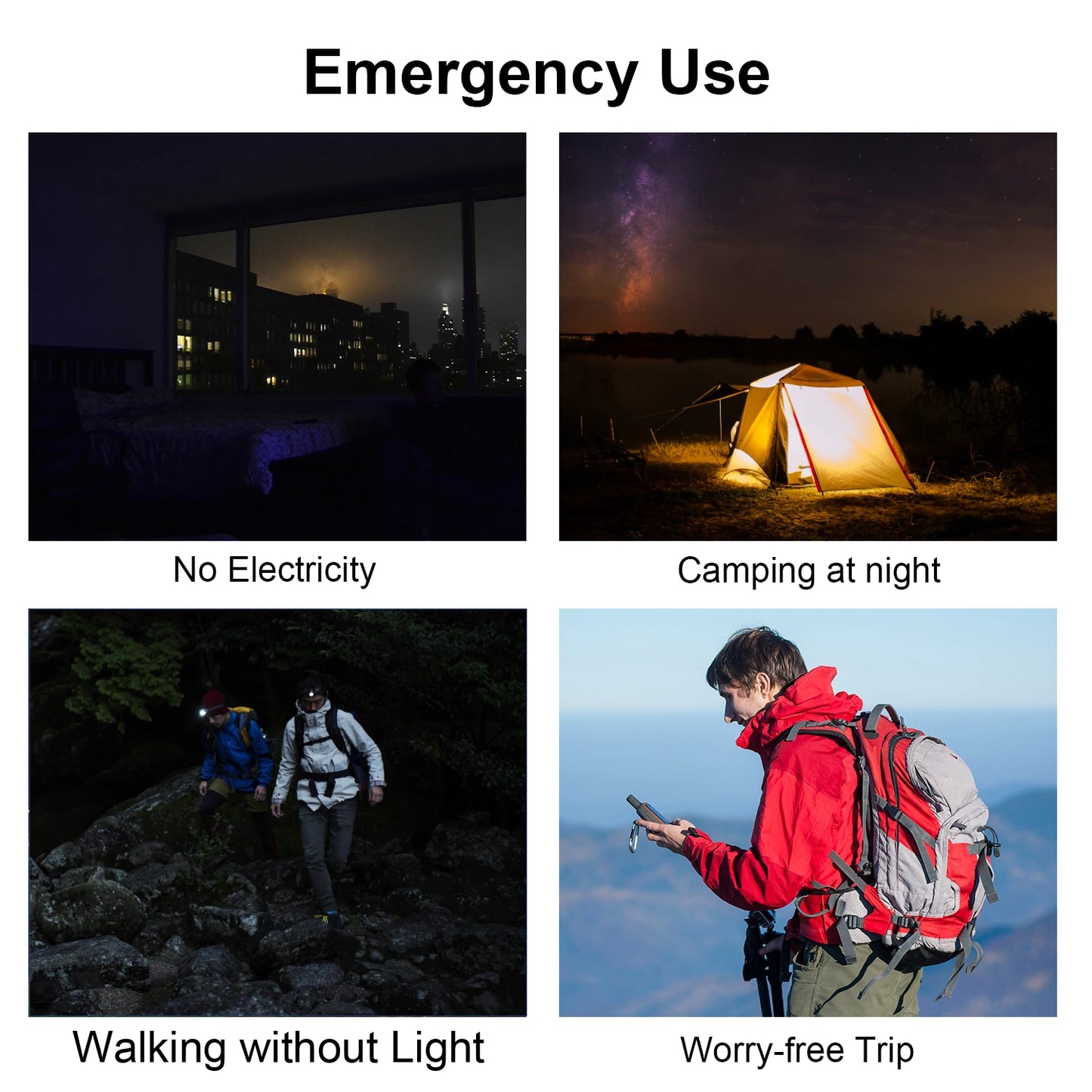 Waterproof Outdoor Solar Power Bank 38800mAh Dual USB for Camping and Travel