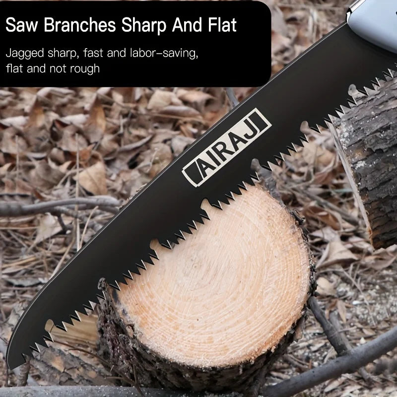 AIRAJ 3Pc Folding Hand 7-10 IN Saw for Outdoor Gardening