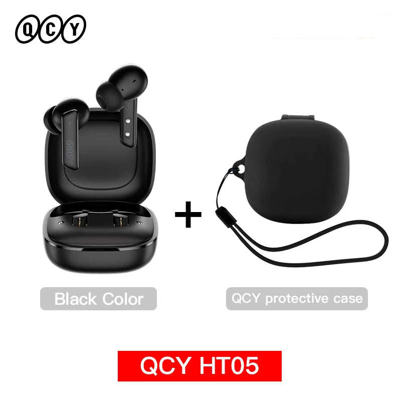 QCY HT05 ANC Wireless Earphone 40dB Noise Cancelling TWS