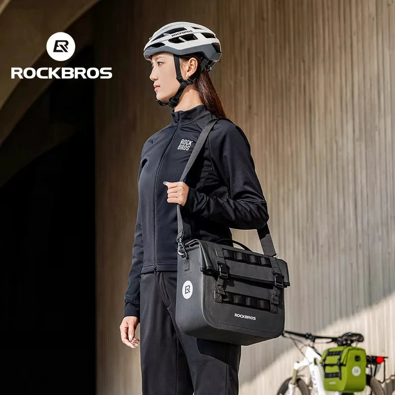 Bicycle Saddle Bag ROCKBROS 15L Waterproof Multifunctional