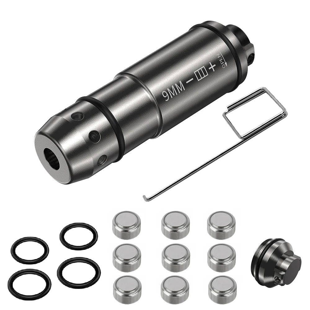 9mm Long Link Laser Training Cartridge Red Dot Tactical Bullet