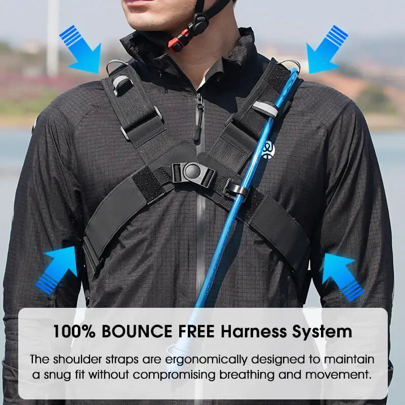 West Biking 10L Ultralight Cycling Backpack with 2L water Bladder