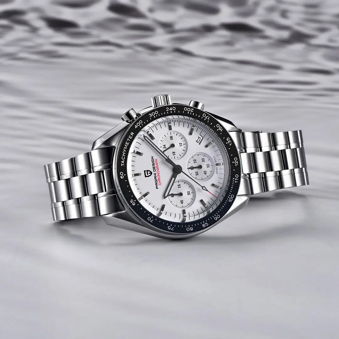 PAGANI DESIGN Moon Mens Watches Luxury Automatic Chronograph