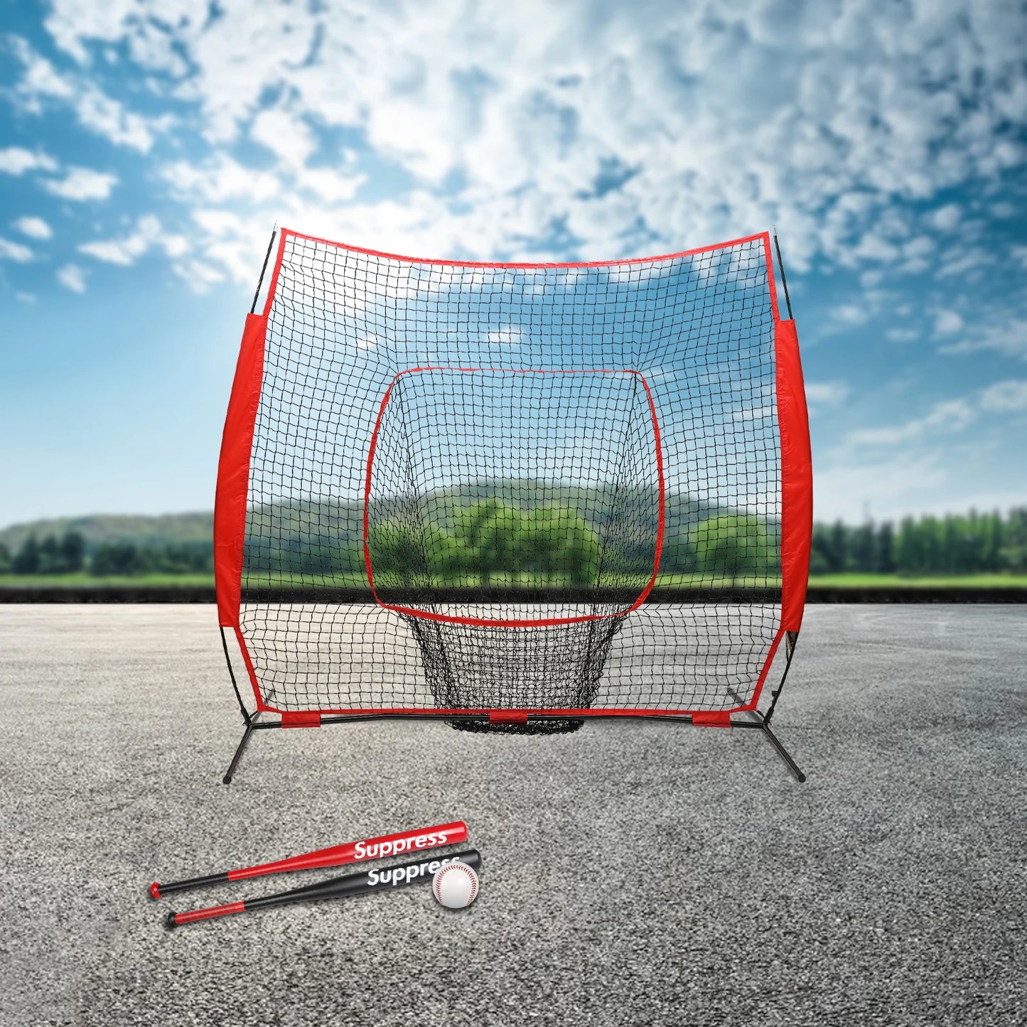 Baseball Softball Hitting Pitching Net Baseball Backstop Practice Net