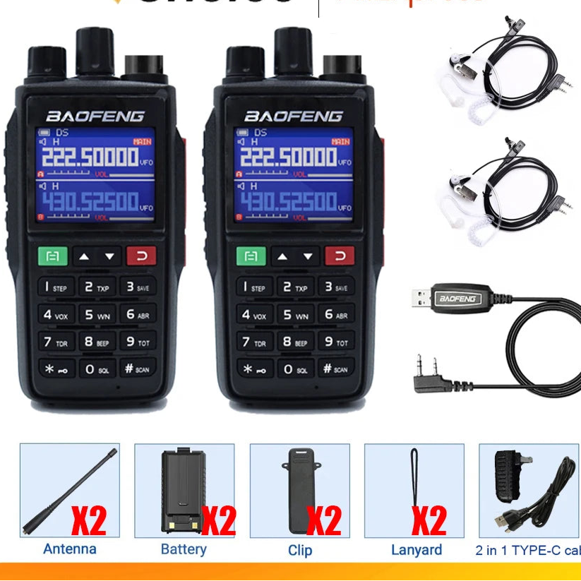 BAOFENG UV-22L Outdoor Two Way Radio Walkie Talkies Set