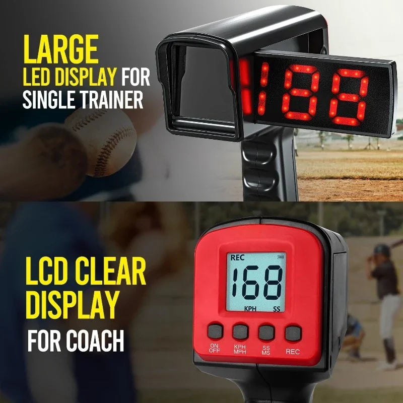 Hign Concerned Baseball Radar Gun With LED Display Pro