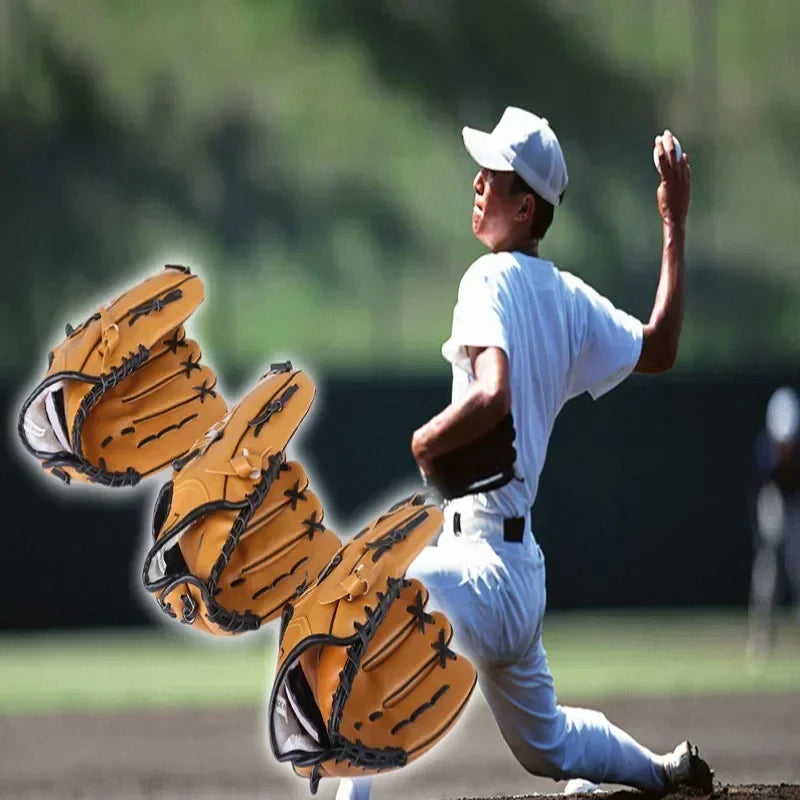 Outdoor Baseball and Softball Glove for Kids and Adults