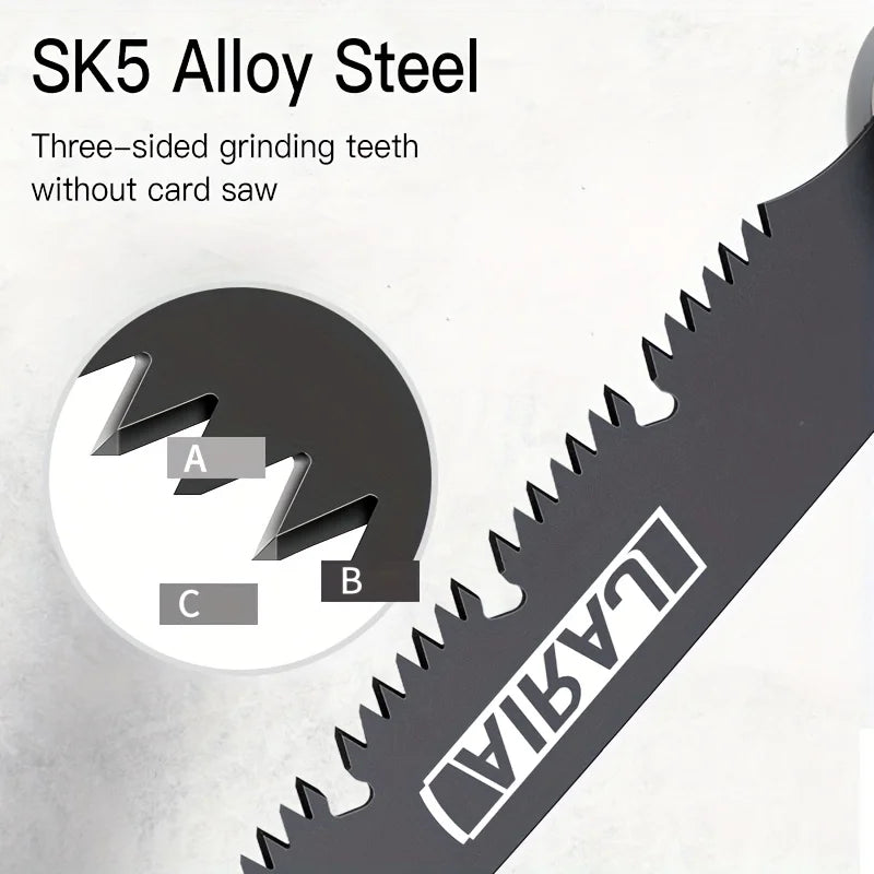AIRAJ 3Pc Folding Hand 7-10 IN Saw for Outdoor Gardening