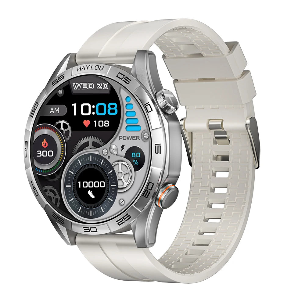 HAYLOU Solar 5 Voice Calling Smartwatch 1.58 inch AMOLED Display