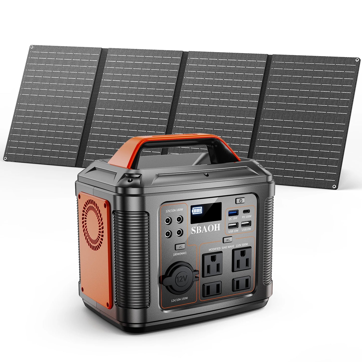 Portable Power Station for Camping and Emergency Backup Use