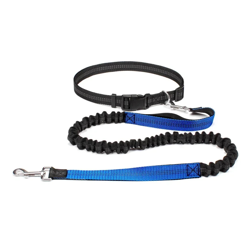 Hands Free Dog Leash Waist Belt For Walking Running Jogging