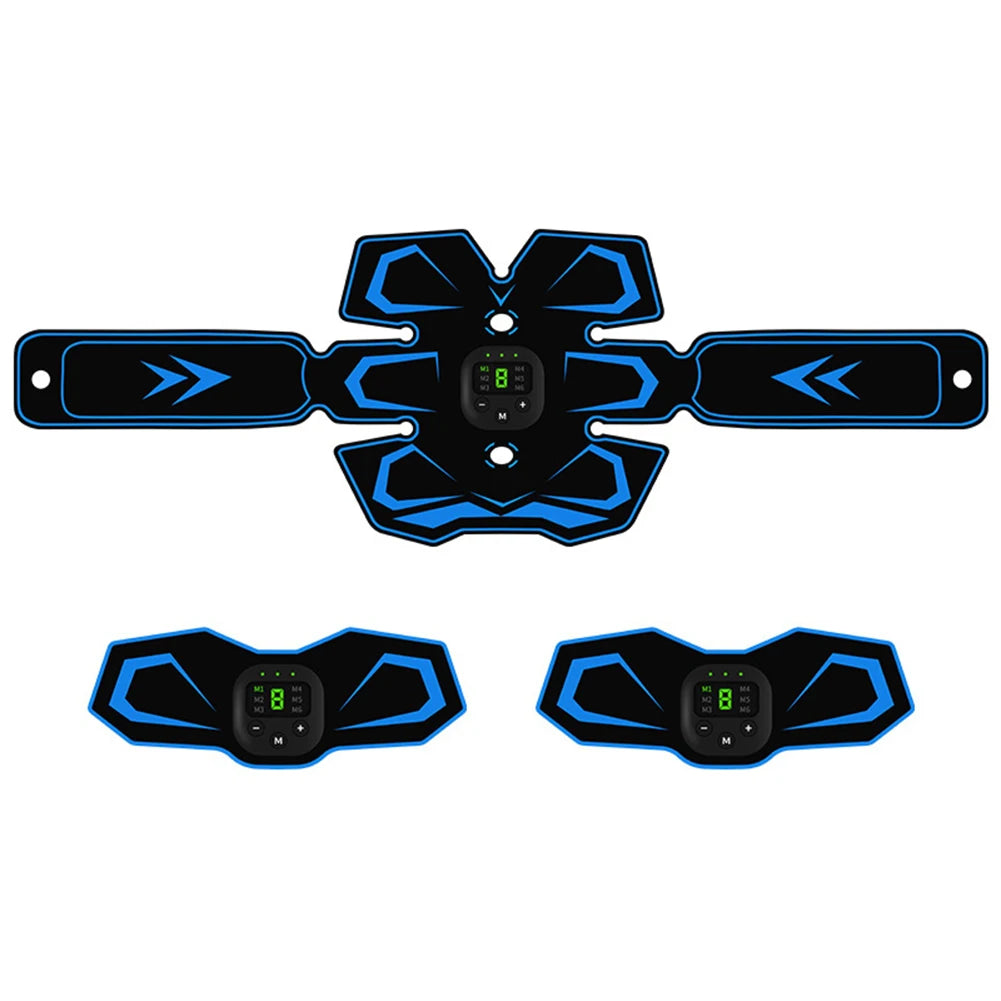 APWIKOGER EMS Electric Smart Trainer Belt With LED Display MassagerForWeightLoss