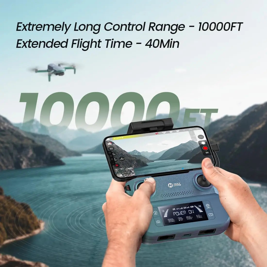 Holy Stone HS360S GPS Drone with 4K UHD Camera Features