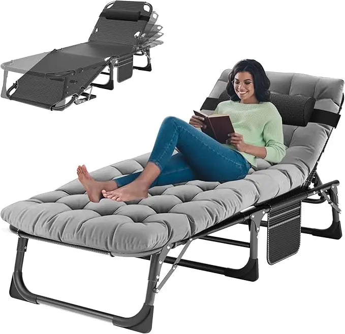 ABORON Foldable Camping Cots for Adults, Heavy Duty Cot