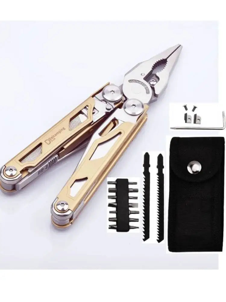 Daicamping DL30 Multitool Pliers Folding Knife Clamps EDC Tool