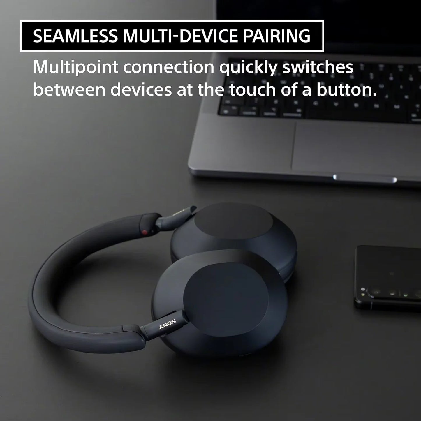 Sony WH-1000XM5 Wireless Noise Canceling Headphones 30 Hour Battery