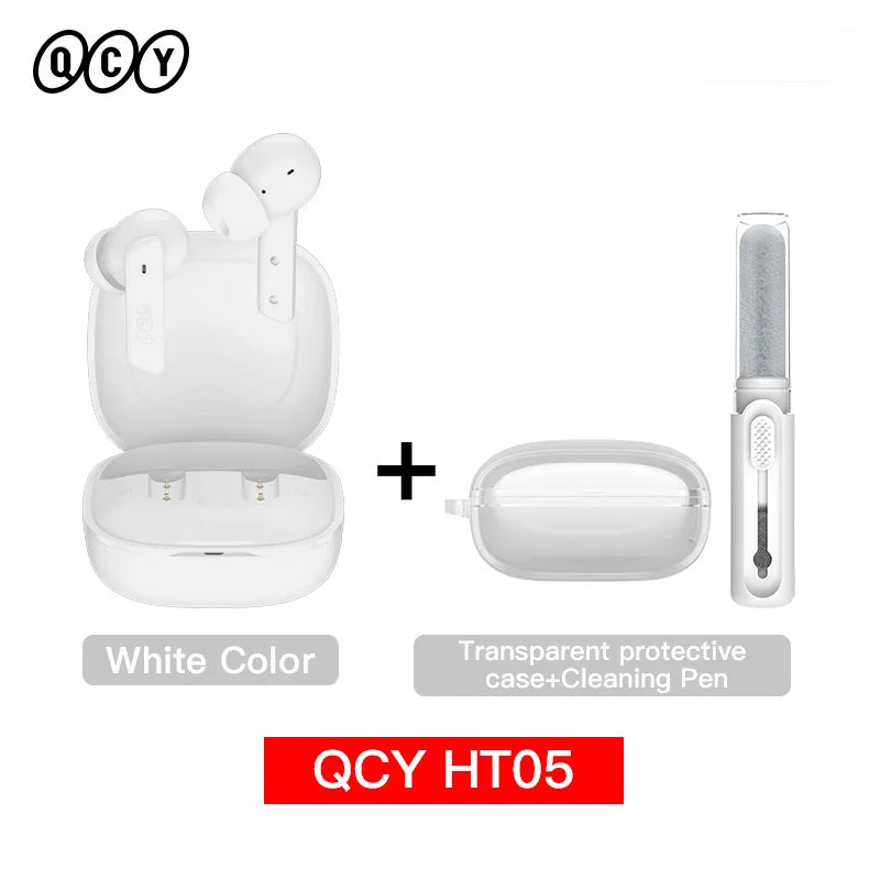 QCY HT05 ANC Wireless Earphone 40dB Noise Cancelling TWS