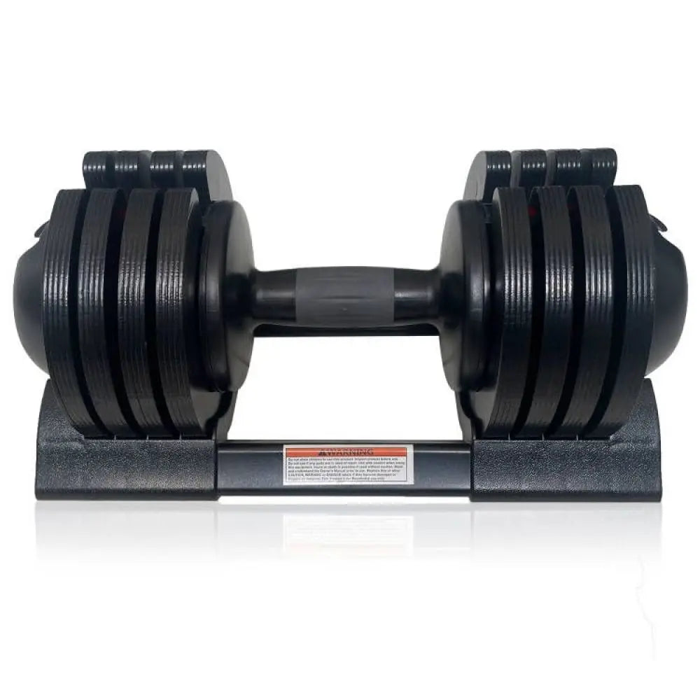 FitRx Adjustable Dumbbells, 52.5lb SmartBell Dumbbell Set with Quick-Select Weights for Home Gym