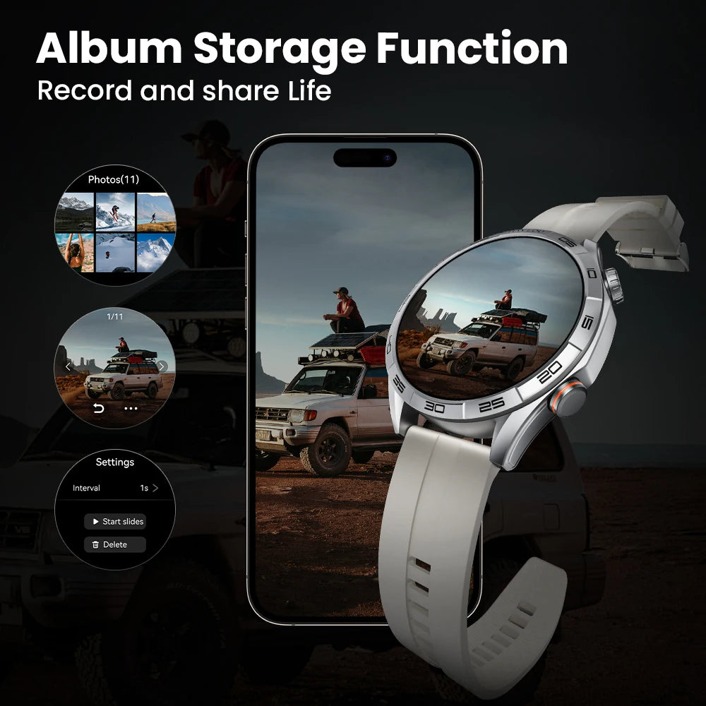 HAYLOU Solar 5 Voice Calling Smartwatch 1.58 inch AMOLED Display