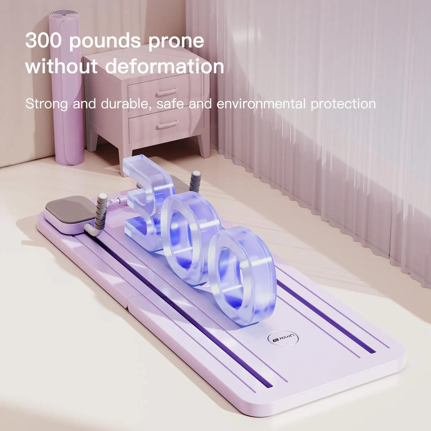 Multifunctional Ab Exercise Board Home Pilates , Core and Ski Trainer Reformer for Core and Abdominal Strength