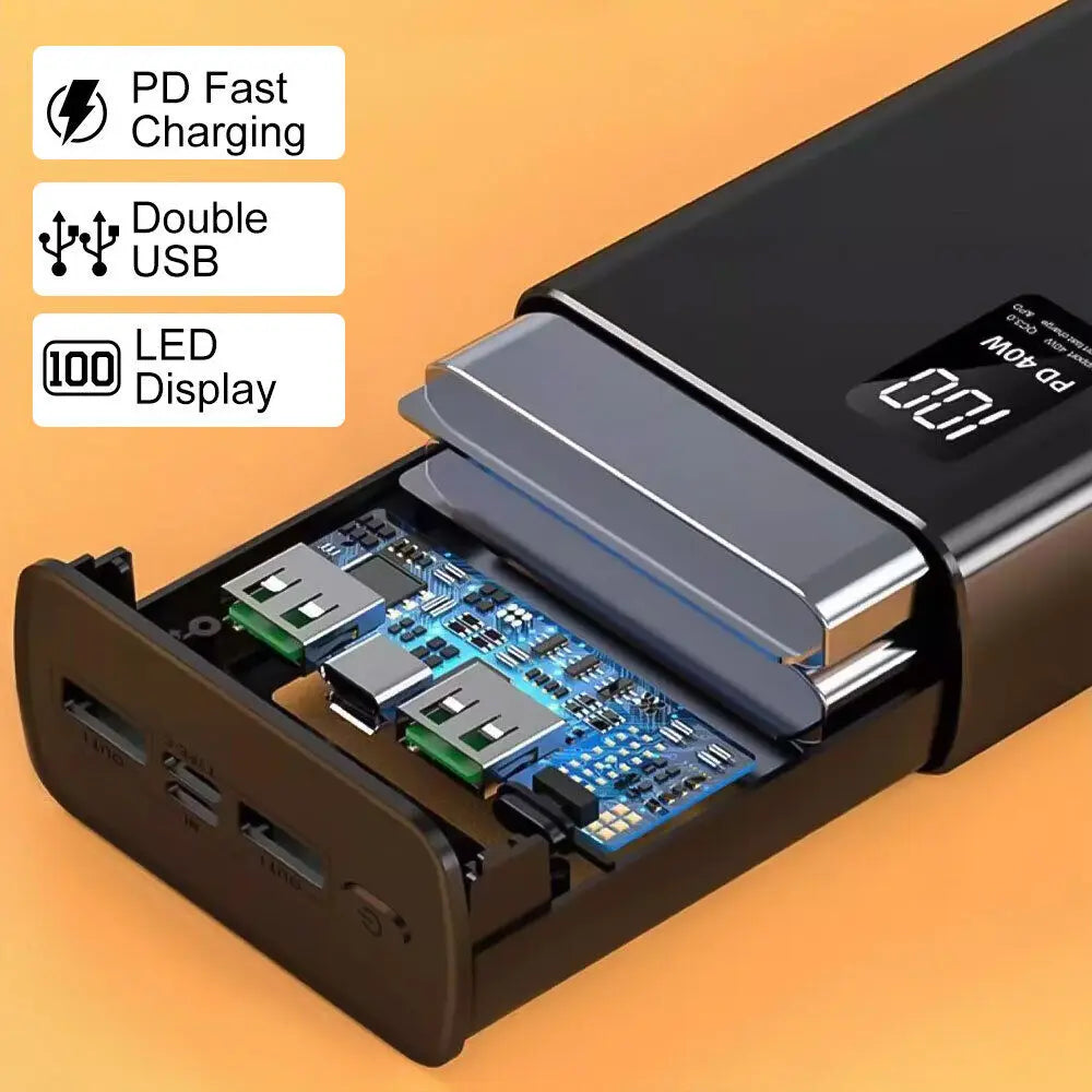 66W 20000mAh Fast Charger Power Bank USB Two Way Charge