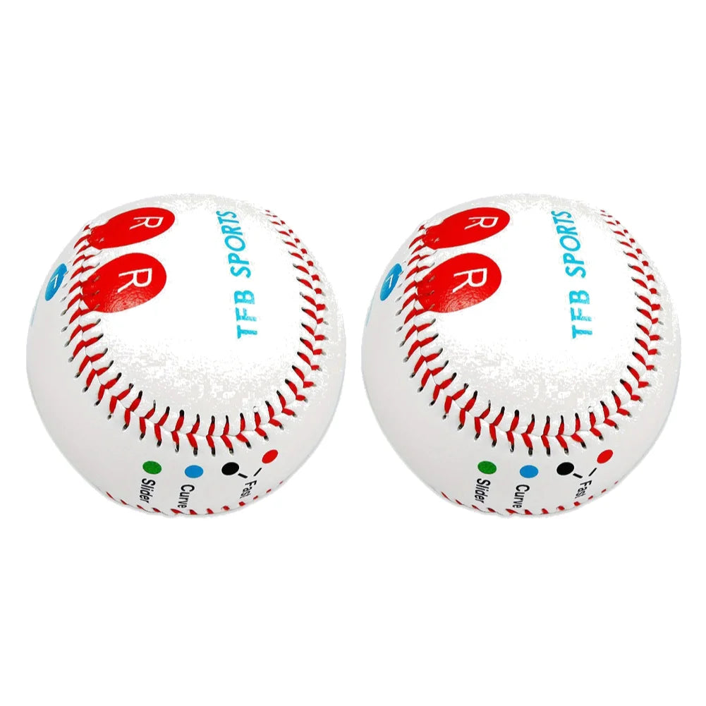 Pitch Training Baseball with Finger Placement Markers for Practice, 1 to 5 pcs.