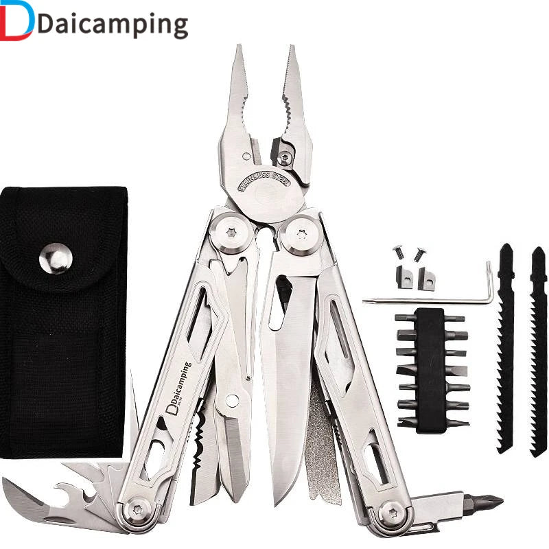 Daicamping DL30 Multifunction Tool Plier Scissors EDC Gear