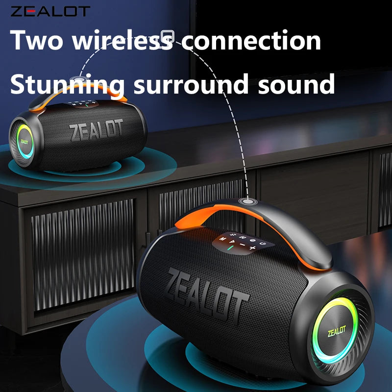 Wireless Bluetooth Speaker Party Speaker 50W ZEALOT P11 50W