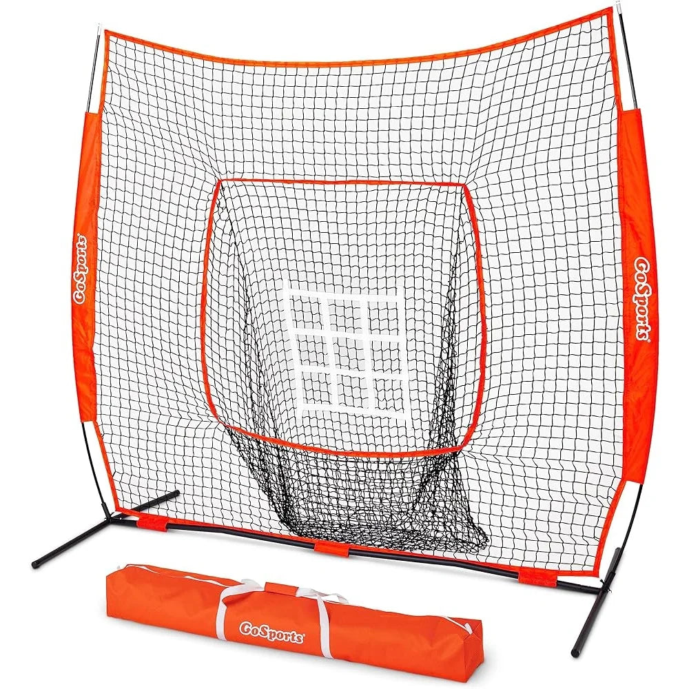 7ft x 7ft Baseball Softball Net Hitting Pitching Aid Durable