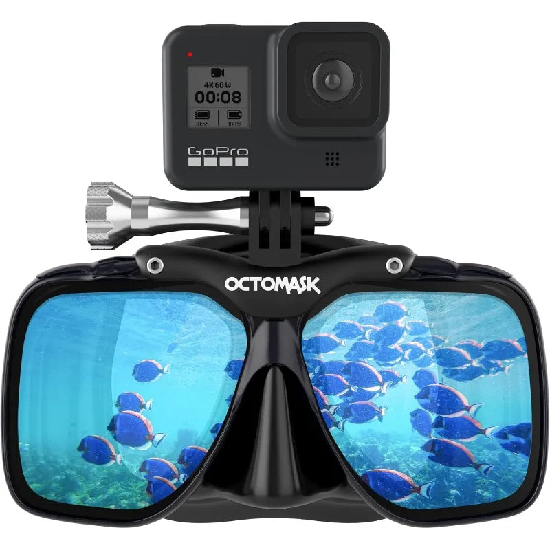 Scuba Mask w/ Mount for All GoPro Hero Cameras