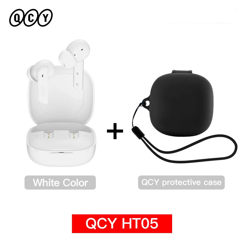 QCY HT05 ANC Wireless Earphone 40dB Noise Cancelling TWS