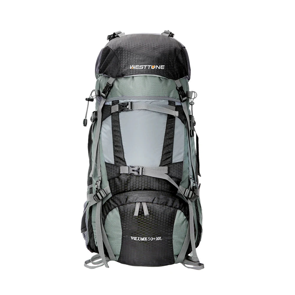 Internal Frame Backpack With Rain Cover, WESTTUNE Explorer