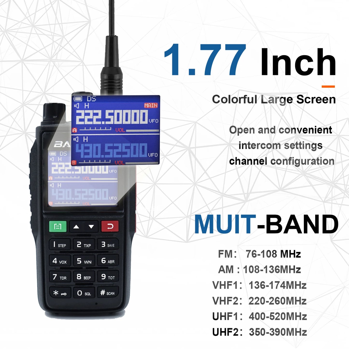 BAOFENG UV-22L Outdoor Two Way Radio Walkie Talkies Set