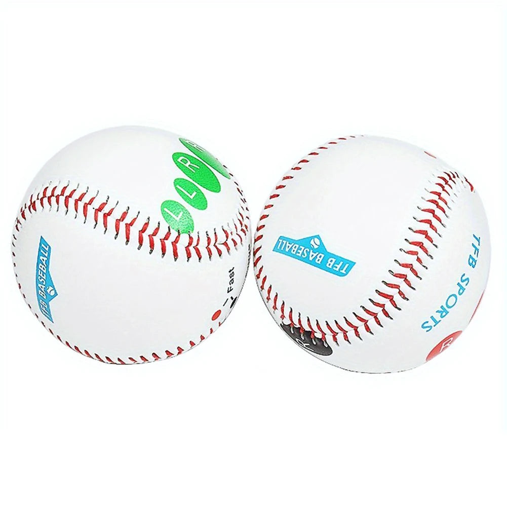 Pitch Training Baseball with Finger Placement Markers for Practice, 1 to 5 pcs.