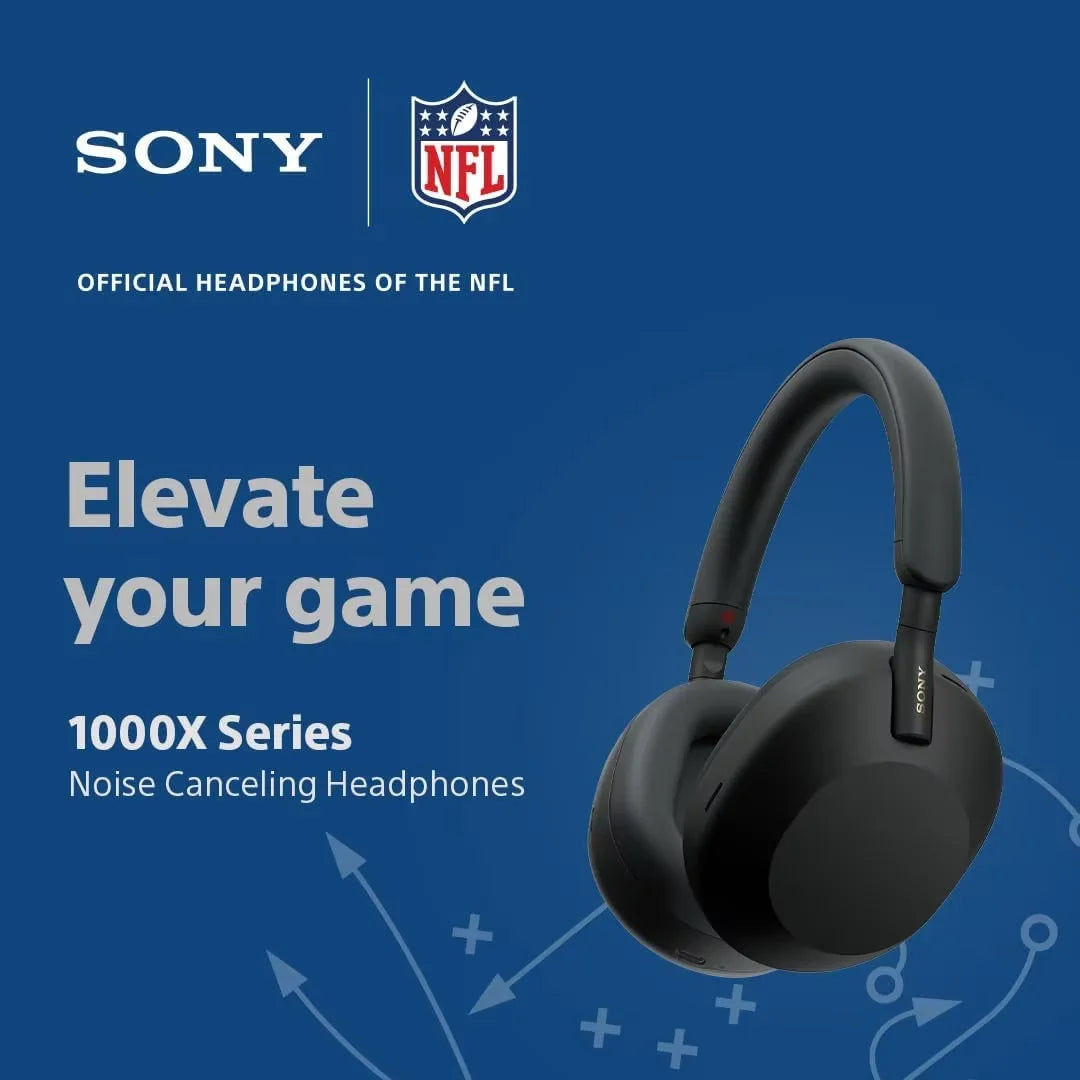 Sony WH-1000XM5 Wireless Noise Canceling Headphones 30 Hour Battery