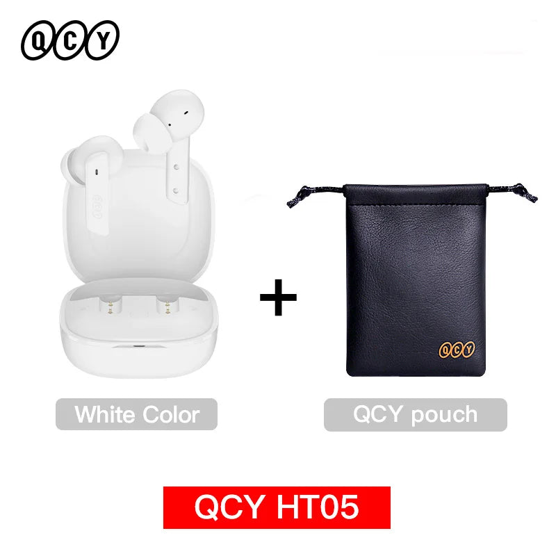 QCY HT05 ANC Wireless Earphone 40dB Noise Cancelling TWS