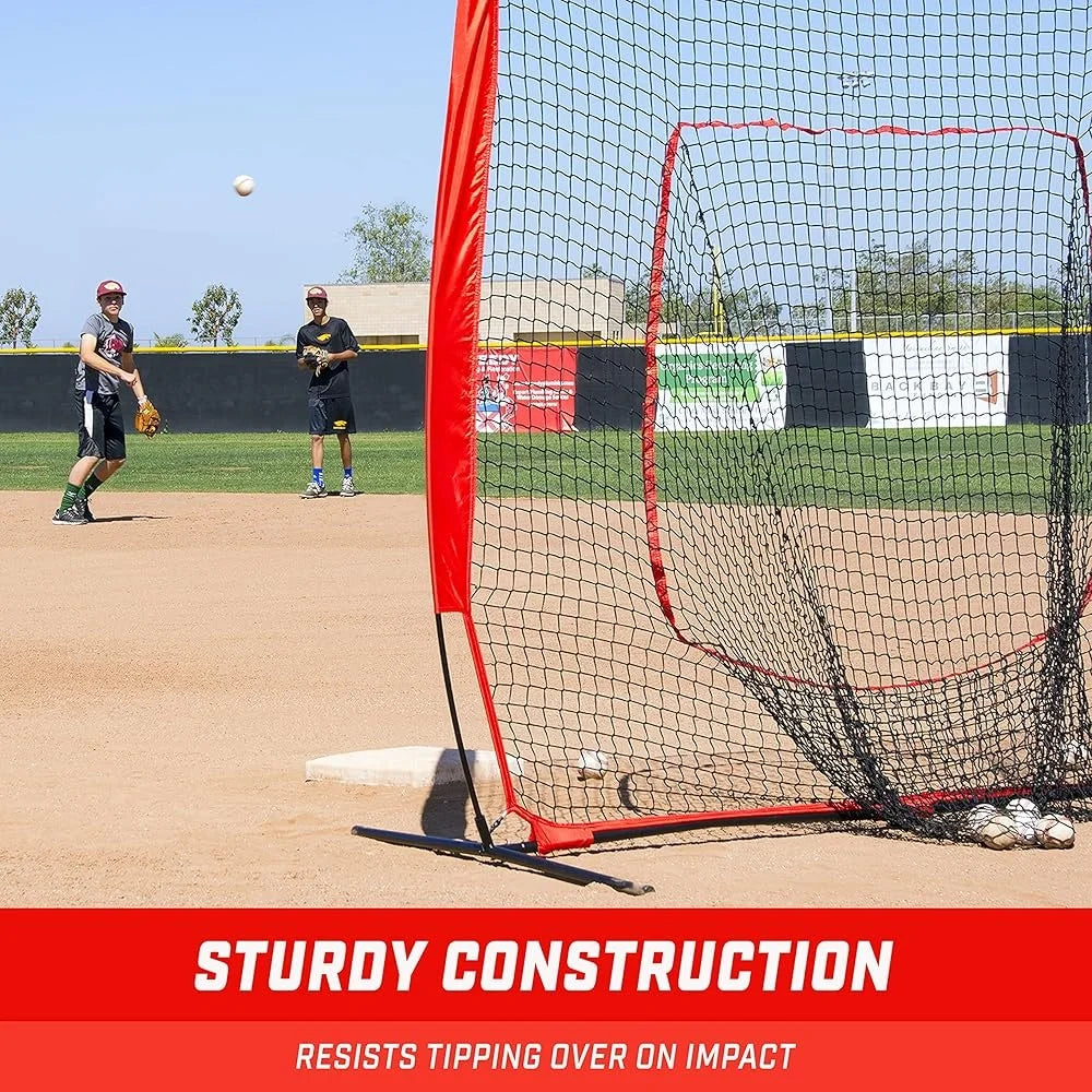 7ft x 7ft Baseball Softball Net Hitting Pitching Aid Durable
