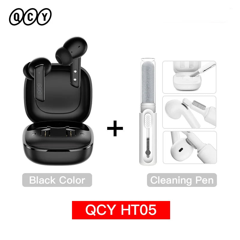 QCY HT05 ANC Wireless Earphone 40dB Noise Cancelling TWS