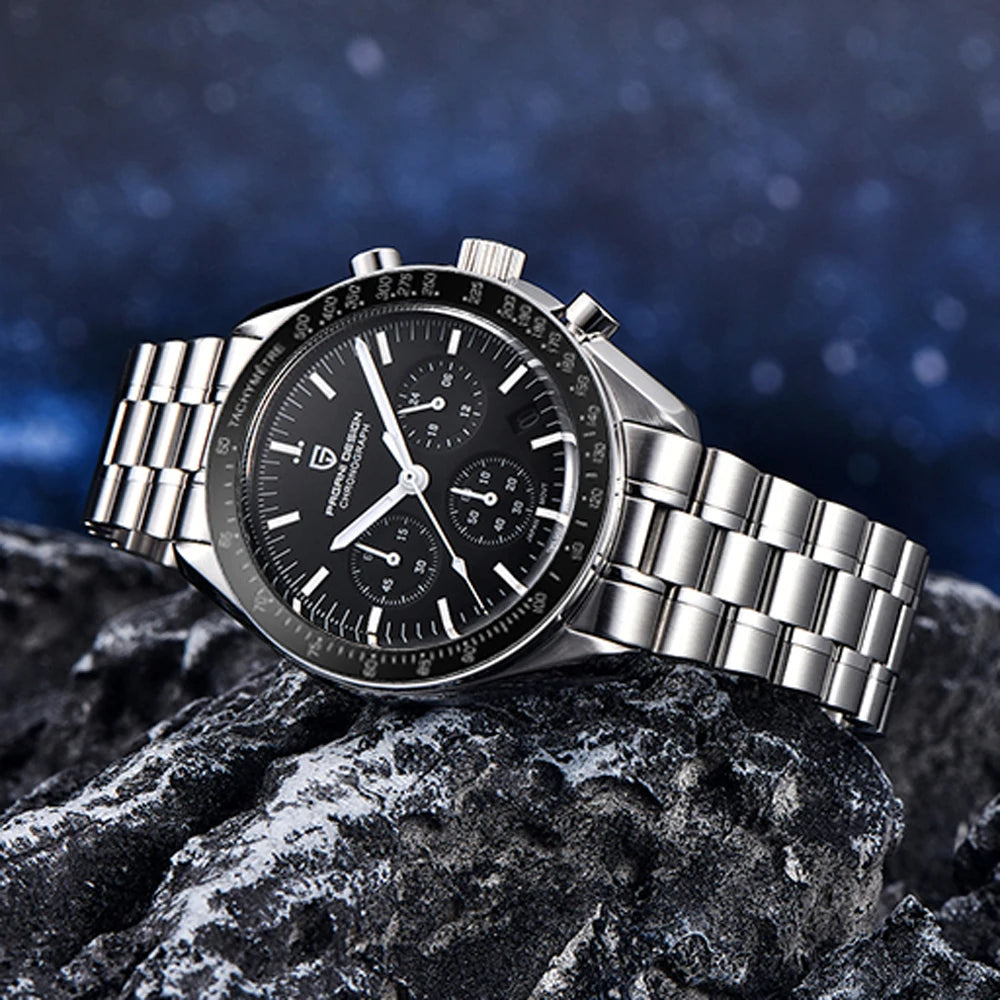 Pagani Design V5 Moon Mens Luxury Quartz Chronograph Watch