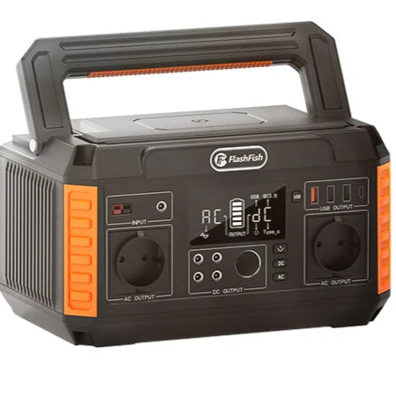 FF FlashFish Portable Solar Generator For Outdoor Use