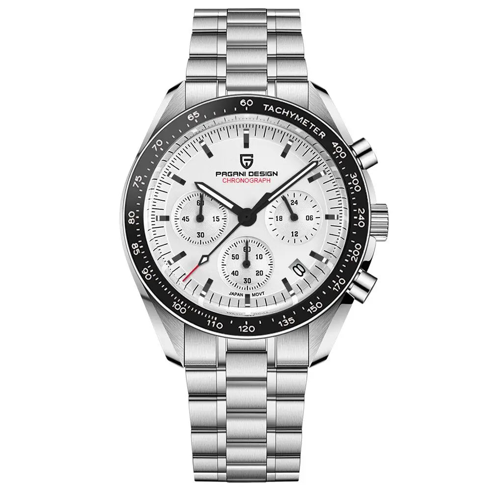 PAGANI DESIGN Moon Mens Watches Luxury Automatic Chronograph