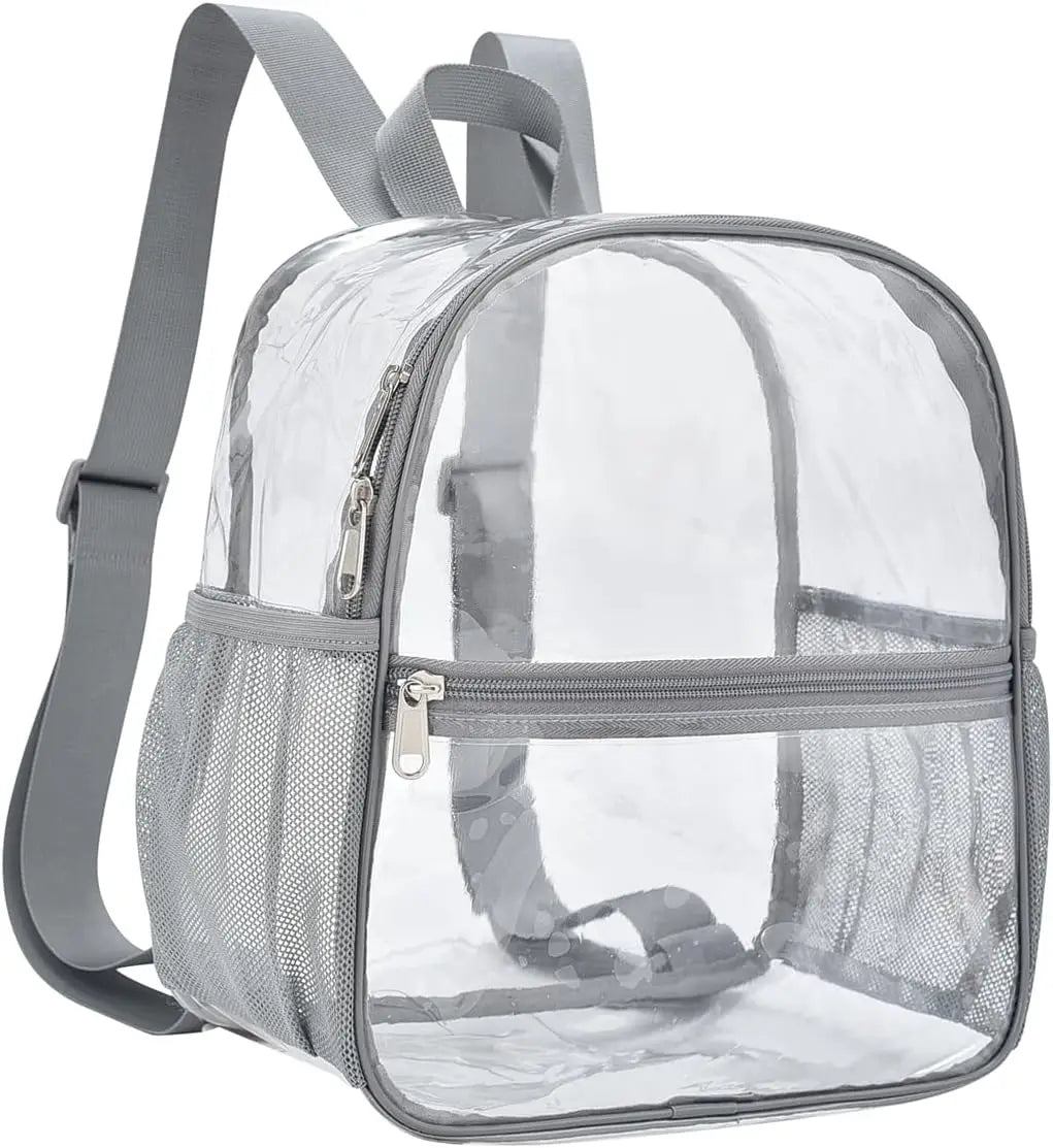 Stadium Approved Clear Mini Backpack 12x12x6 for Events