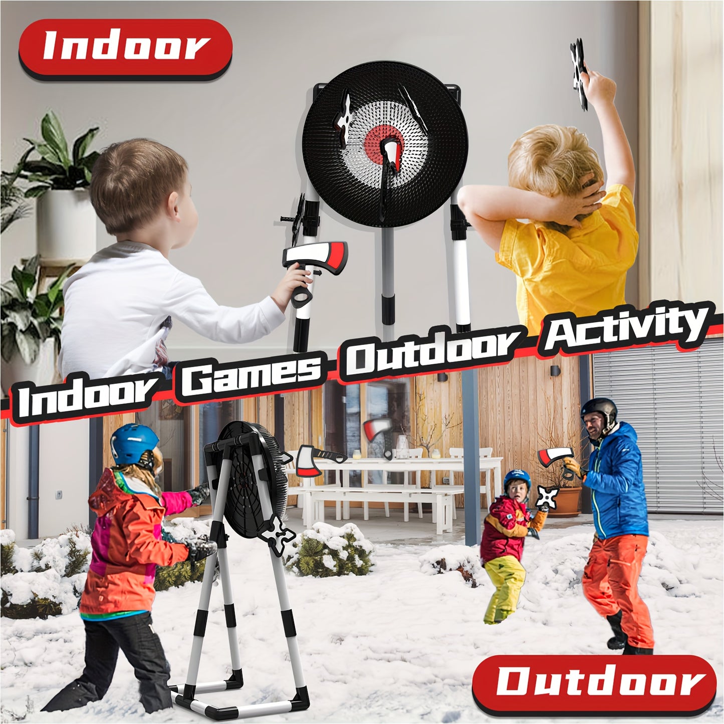 Safe Dart Board Game Set for Fun Indoor Outdoor Activity For Children