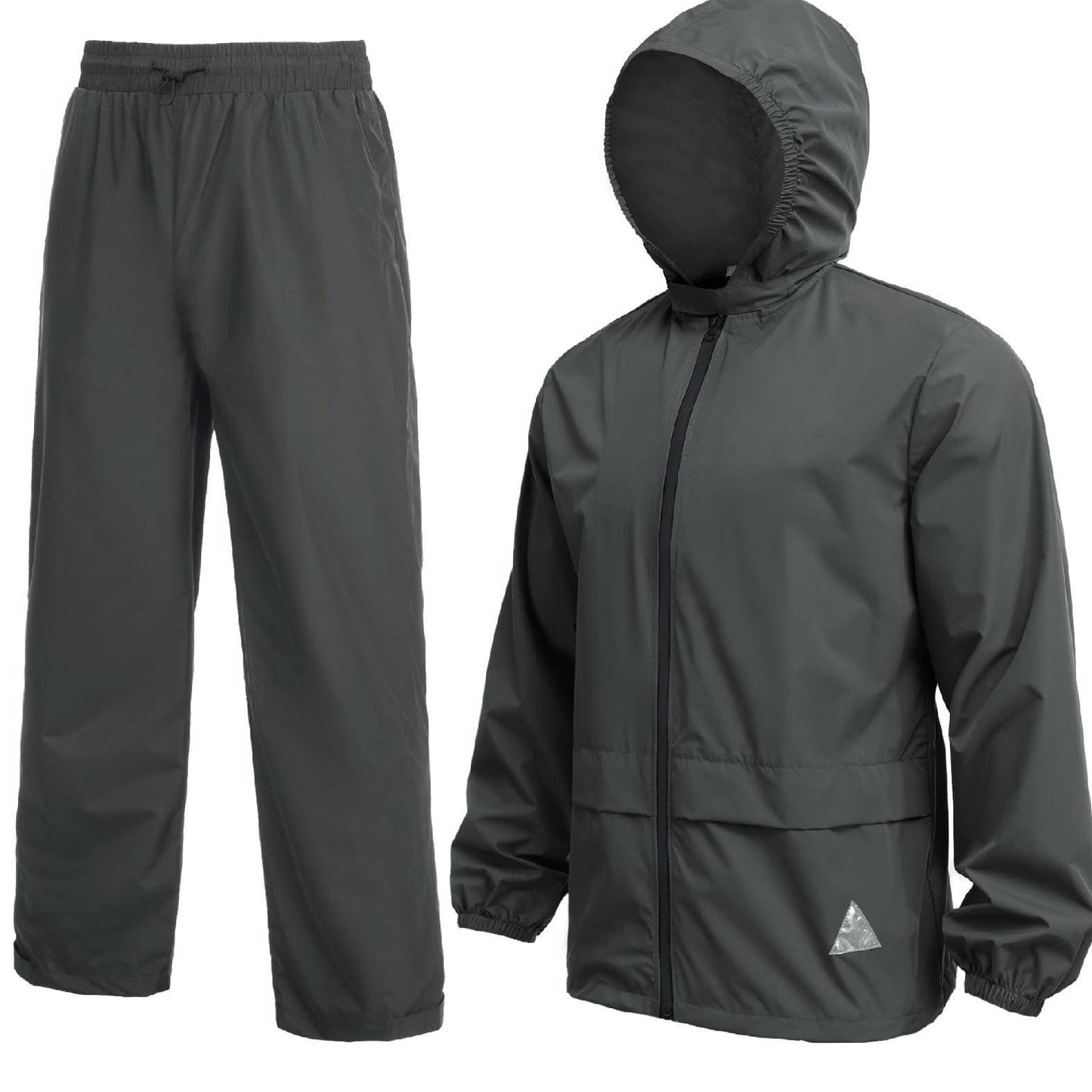 Men's Rain Suit 2 Piece Breathable Rain Gear Lightweight