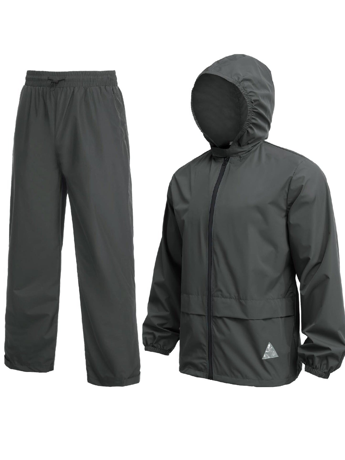 Men's Rain Suit 2 Piece Breathable Rain Gear Lightweight