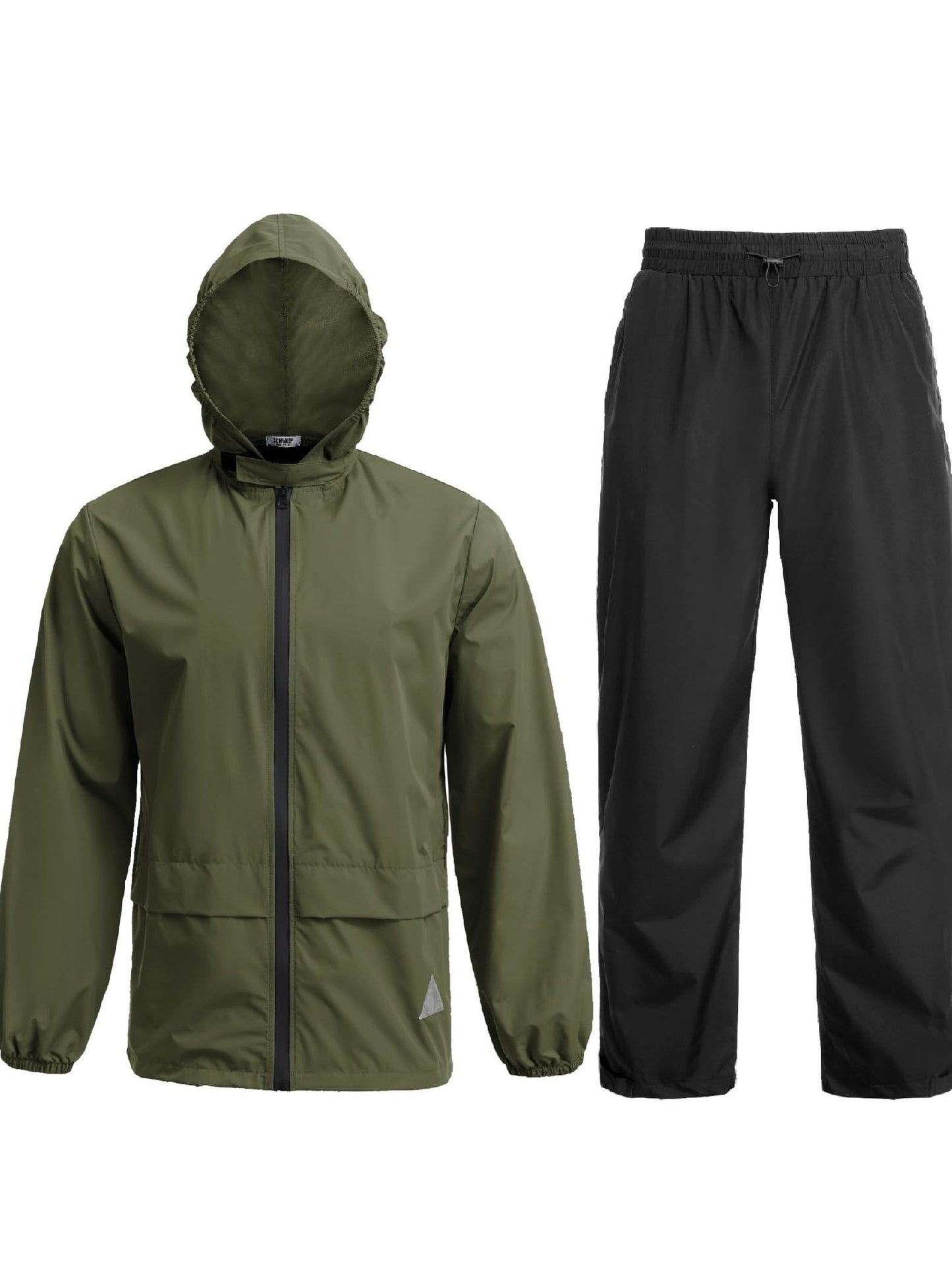 Men's Rain Suit 2 Piece Breathable Rain Gear Lightweight