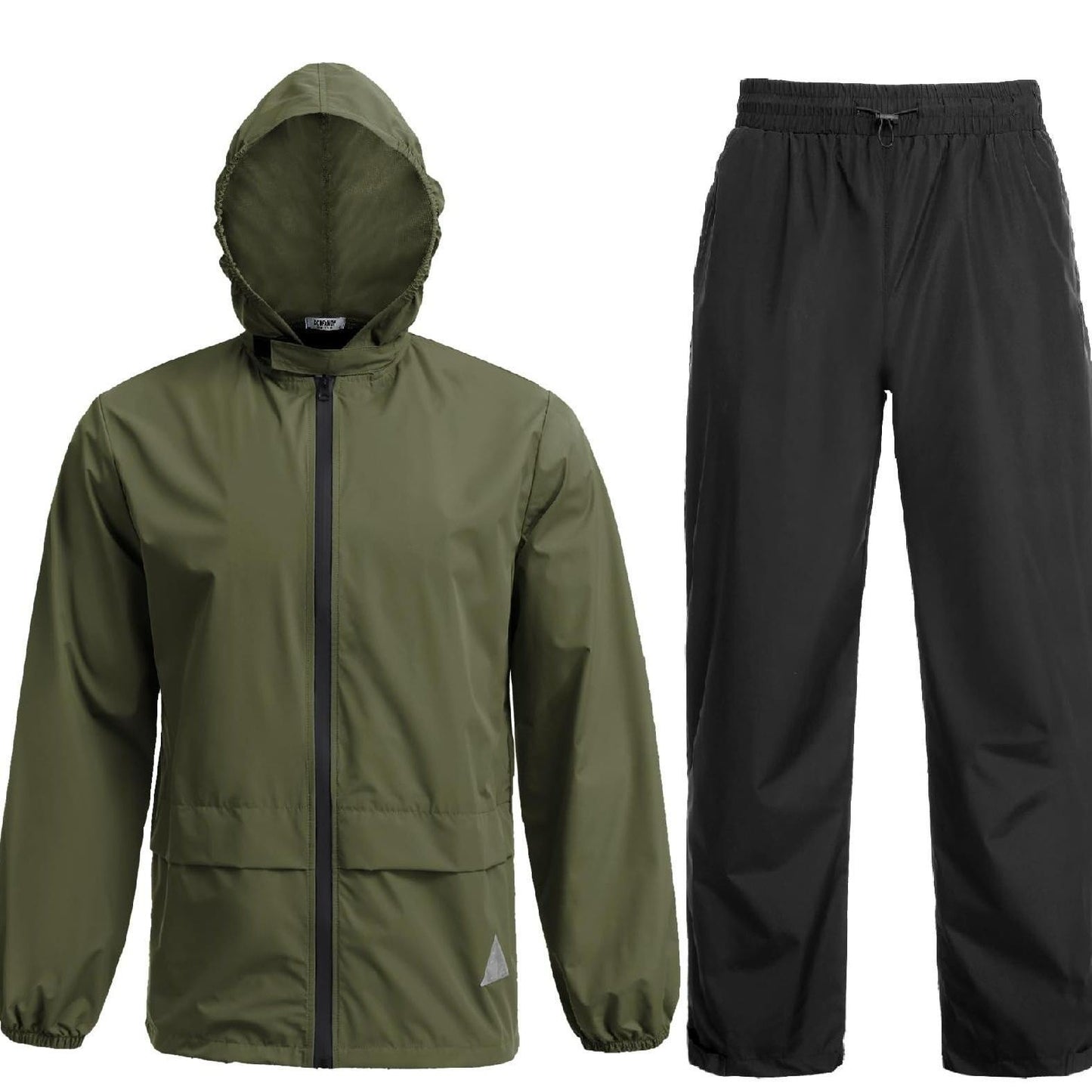 Men's Rain Suit 2 Piece Breathable Rain Gear Lightweight