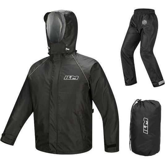 RS03 Motorcycle Rain Suit Waterproof Jacket and Pants